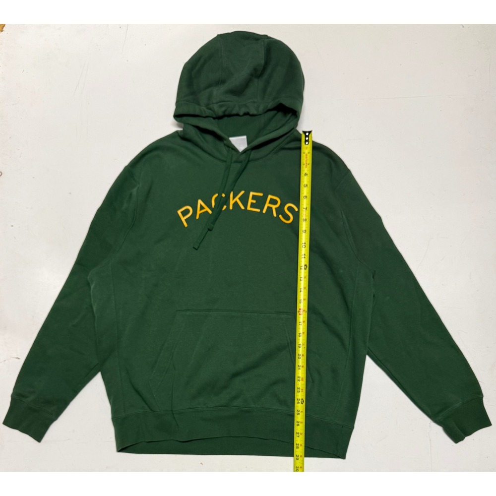 Nike NFL Green Bay Packers Hoodie Mens XL Green Pullover Fleece 2023 Sideline